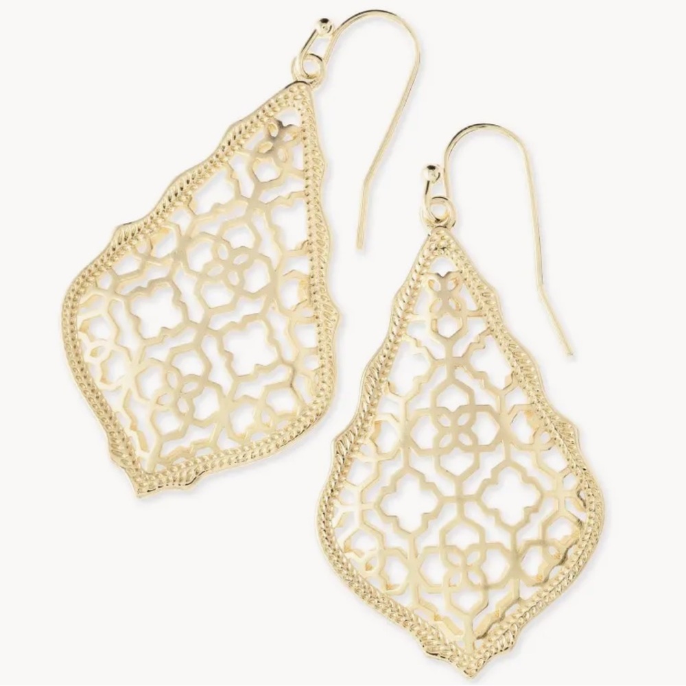 Kendra Scott Addie Gold Earrings.